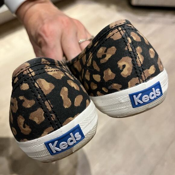 🌟3 for $35🌟 Keds Women’s‎ Leopard Cheetah Print 9.5 Sneaker VGUC - Picture 9 of 10